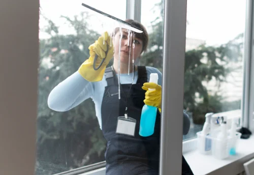 Nettoyage de vitres intérieures et extérieures à Trébas